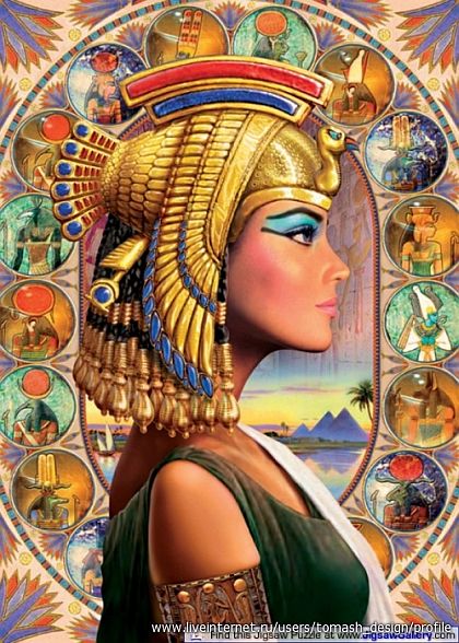 Царица Нифертити жена египетского фараона Эхнатона