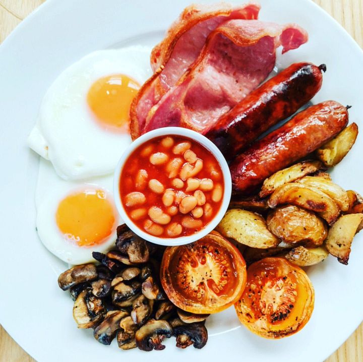 завтрак в британии